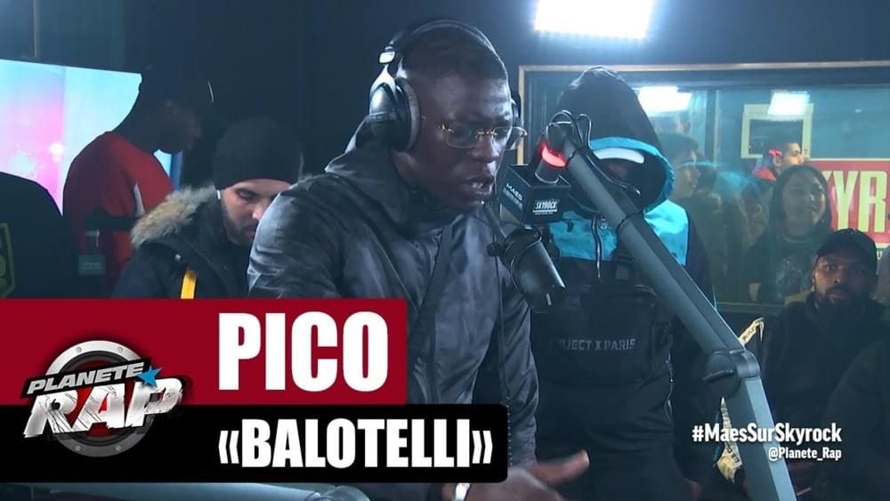 Album cover art for "Balotelli" by Planète Rap