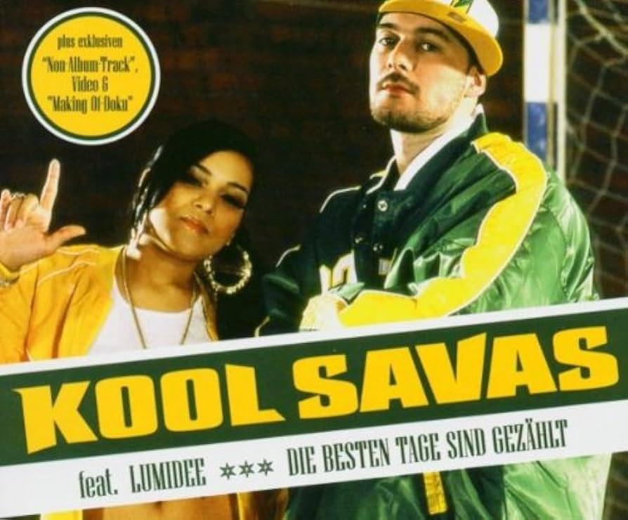 Album cover art for "Die besten Tage sind gezählt" by Kool Savas & Lumidee