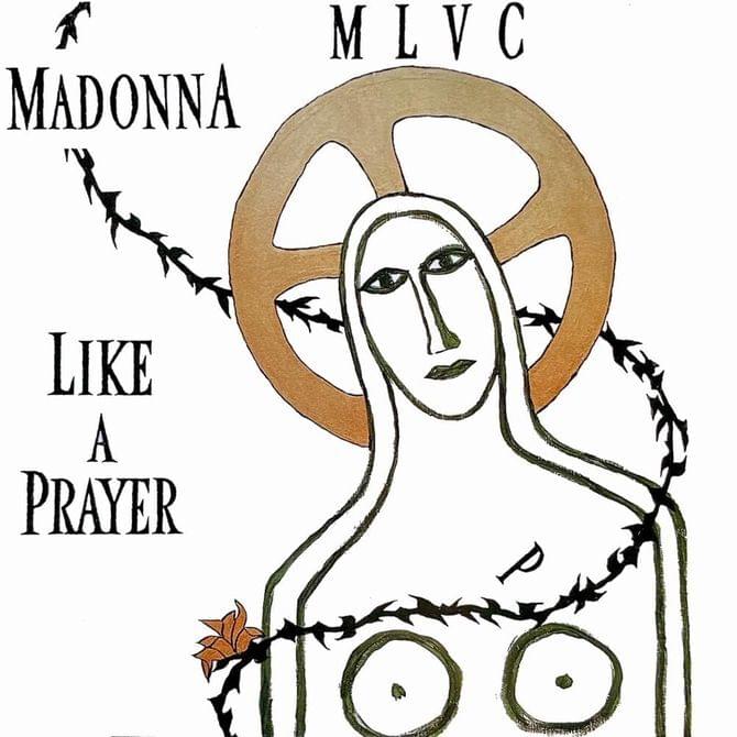 Album cover art for "Like a Prayer (12" Dance Mix)" by Madonna