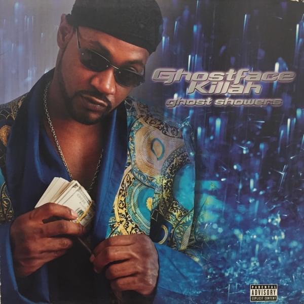 Album cover art for "Ghost Showers" by Ghostface Killah & Madam Majestic