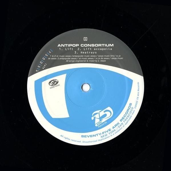 Cover image for Lift [12" Single]
