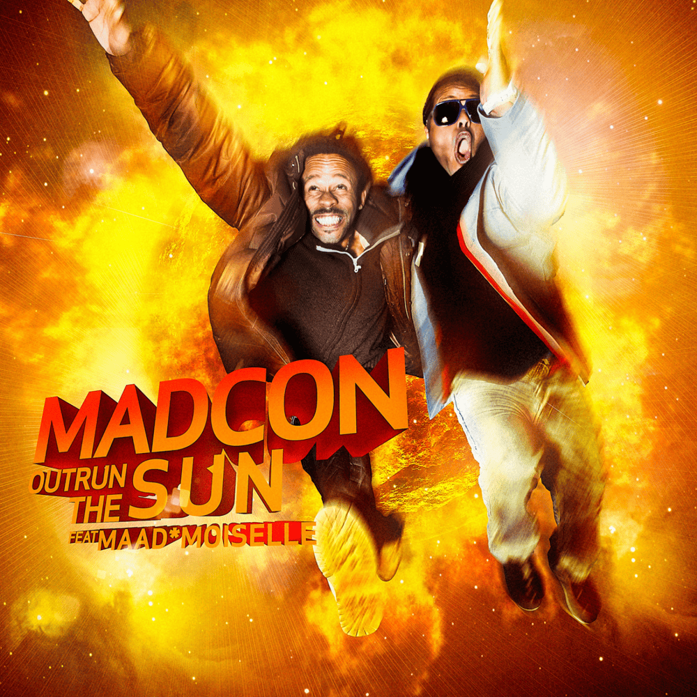 Album cover art for "Outrun the Sun" by Madcon & MAAD