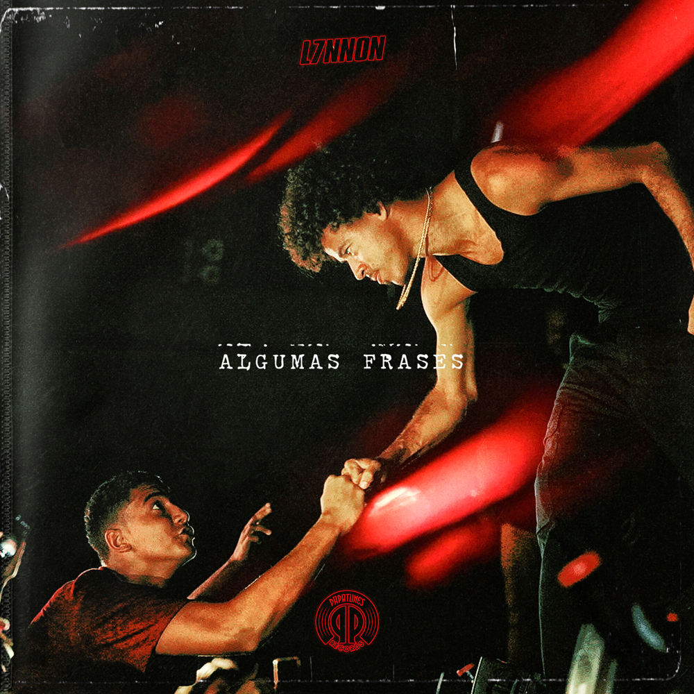 Album cover art for "Algumas frases" by L7NNON