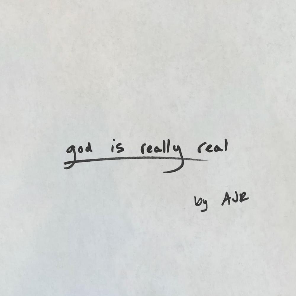 Album cover art for "God is Really Real" by AJR