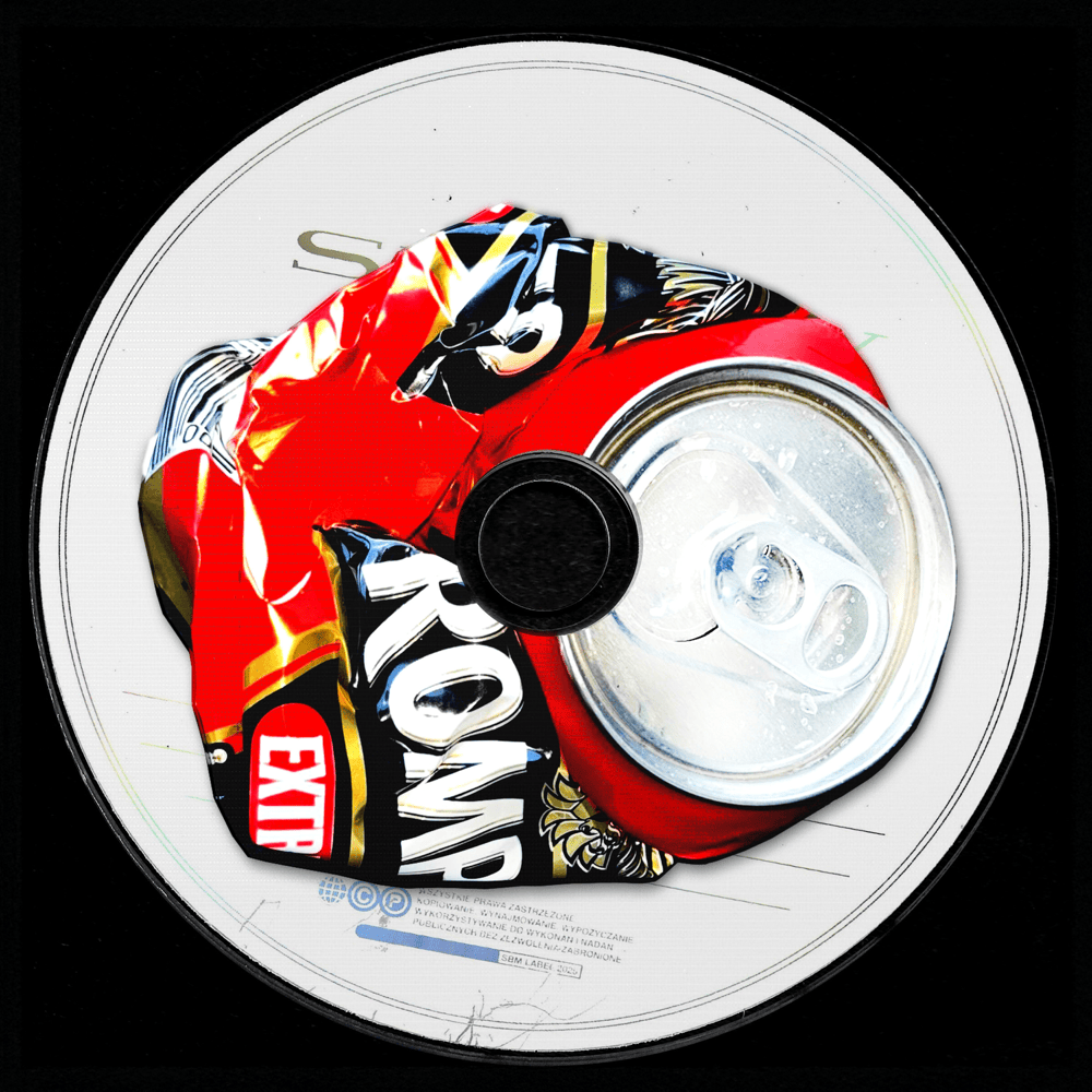Album cover art for "ROMPER STOMPER" by Białas