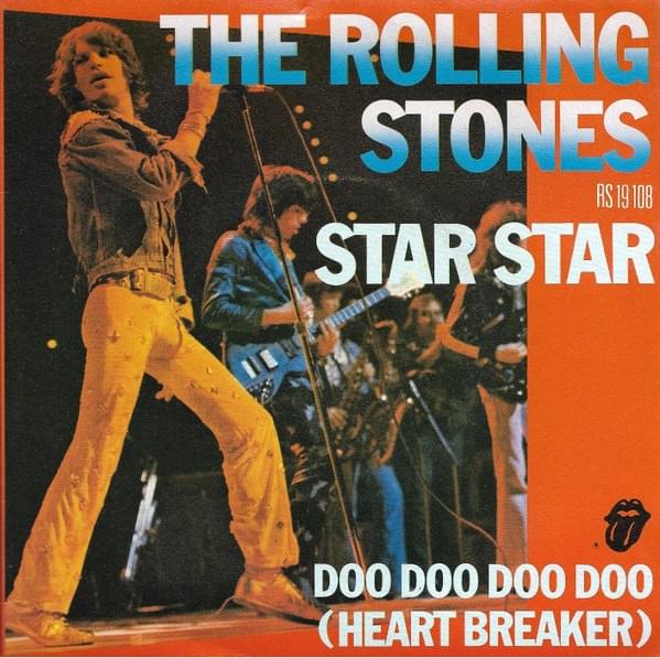 Album cover art for "Star Star" by The Rolling Stones