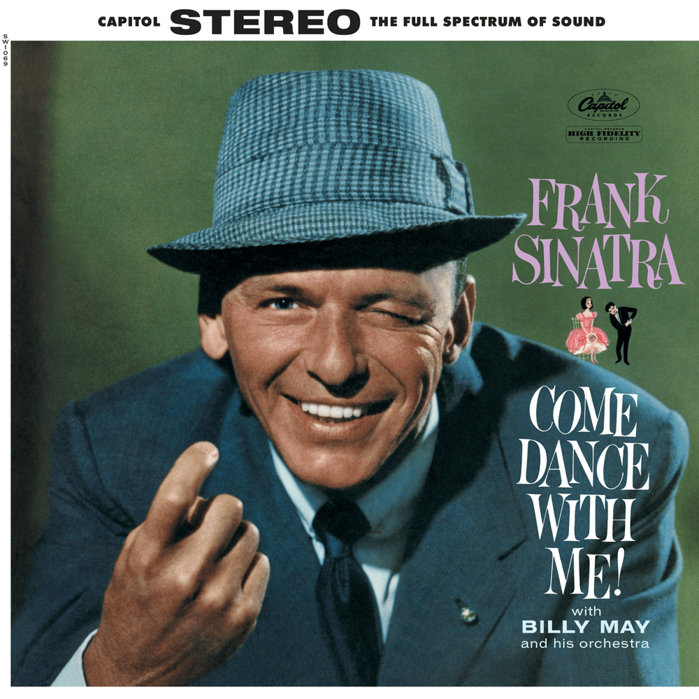 Album cover art for "Cheek to Cheek" by Frank Sinatra
