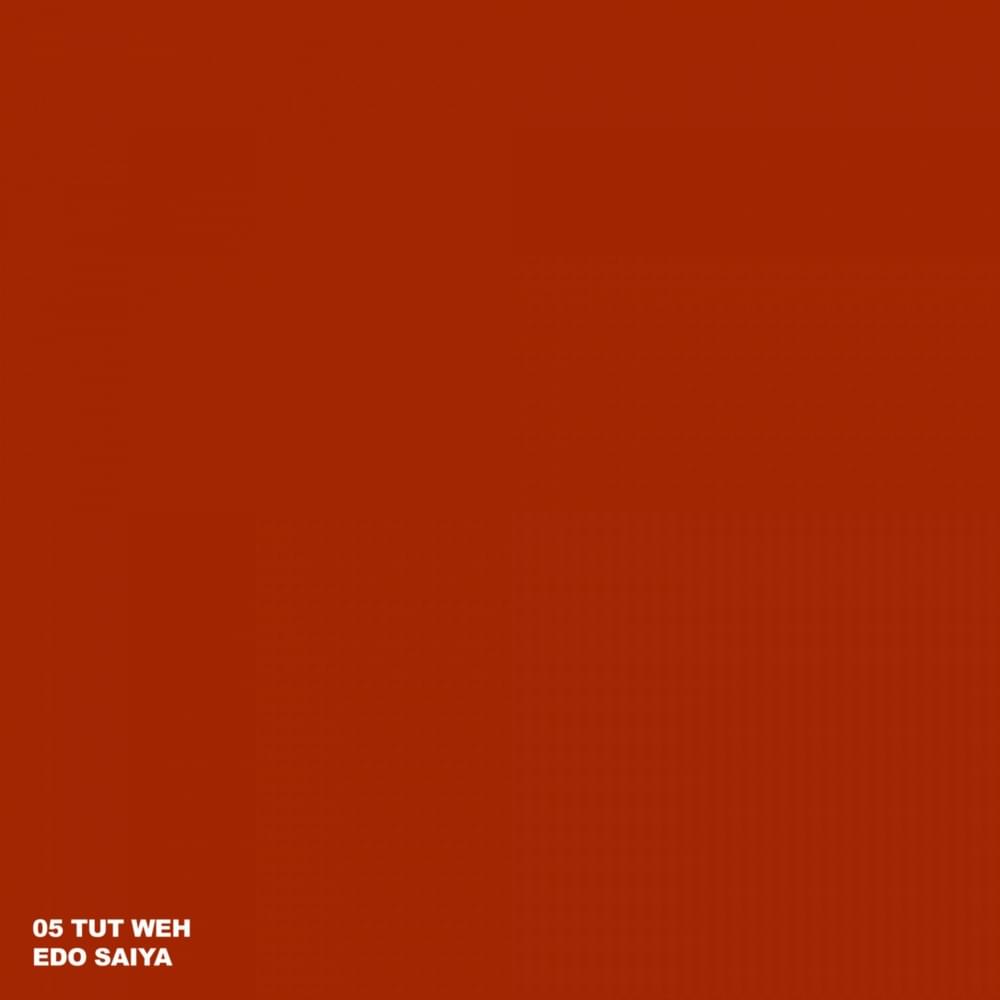 Album cover art for "Tut weh" by Edo Saiya