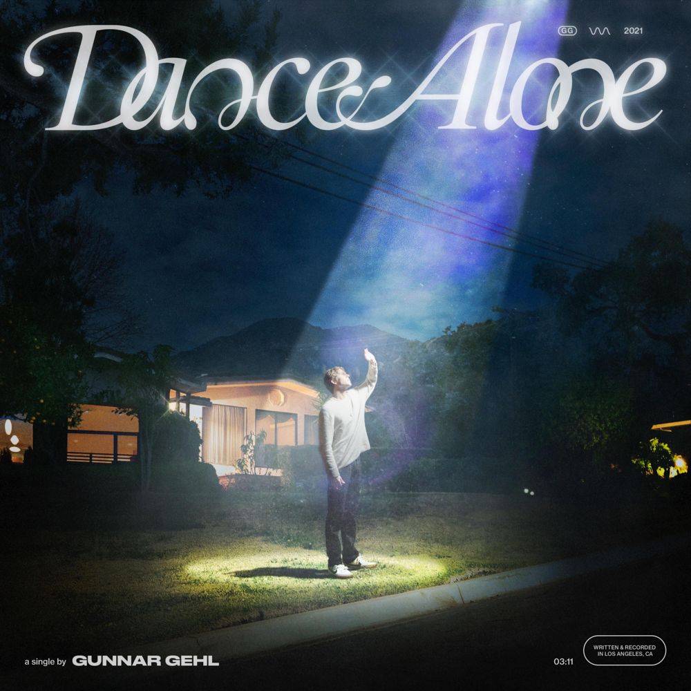 Album cover art for "Dance Alone" by GUNNAR