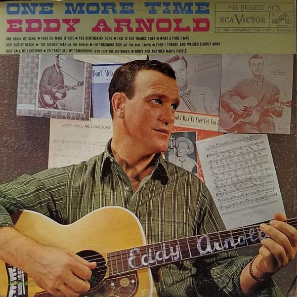 Album cover art for "One Grain of Sand" by Eddy Arnold