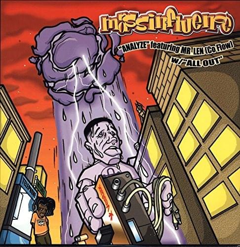 Album cover art for "All Out" by J-Zone