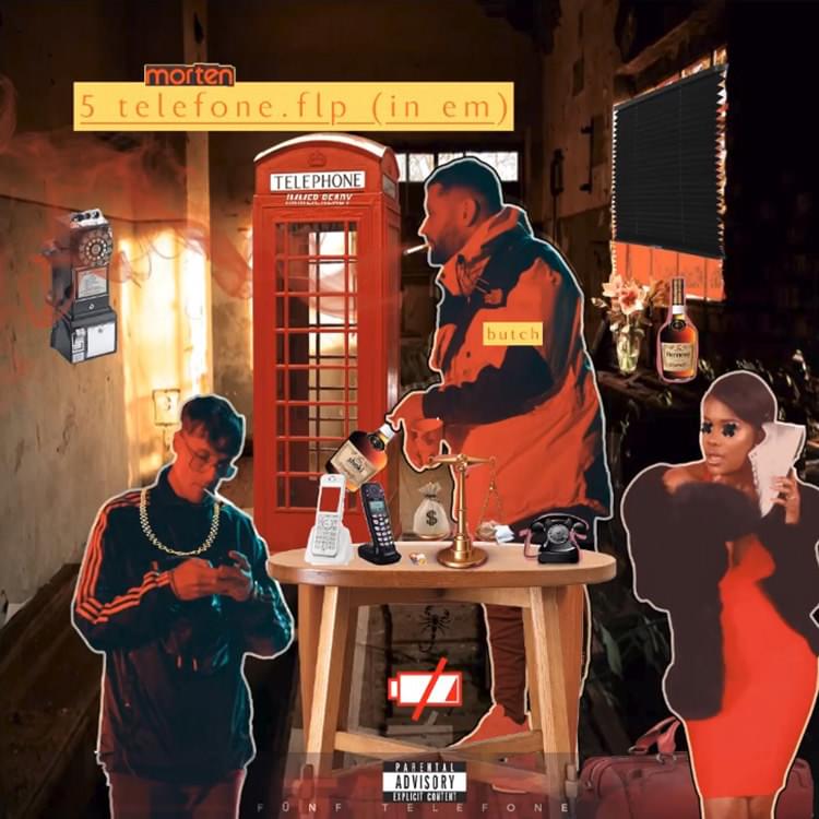 Album cover art for "5 Telefone.flp" by morten & Butch (Rapper)