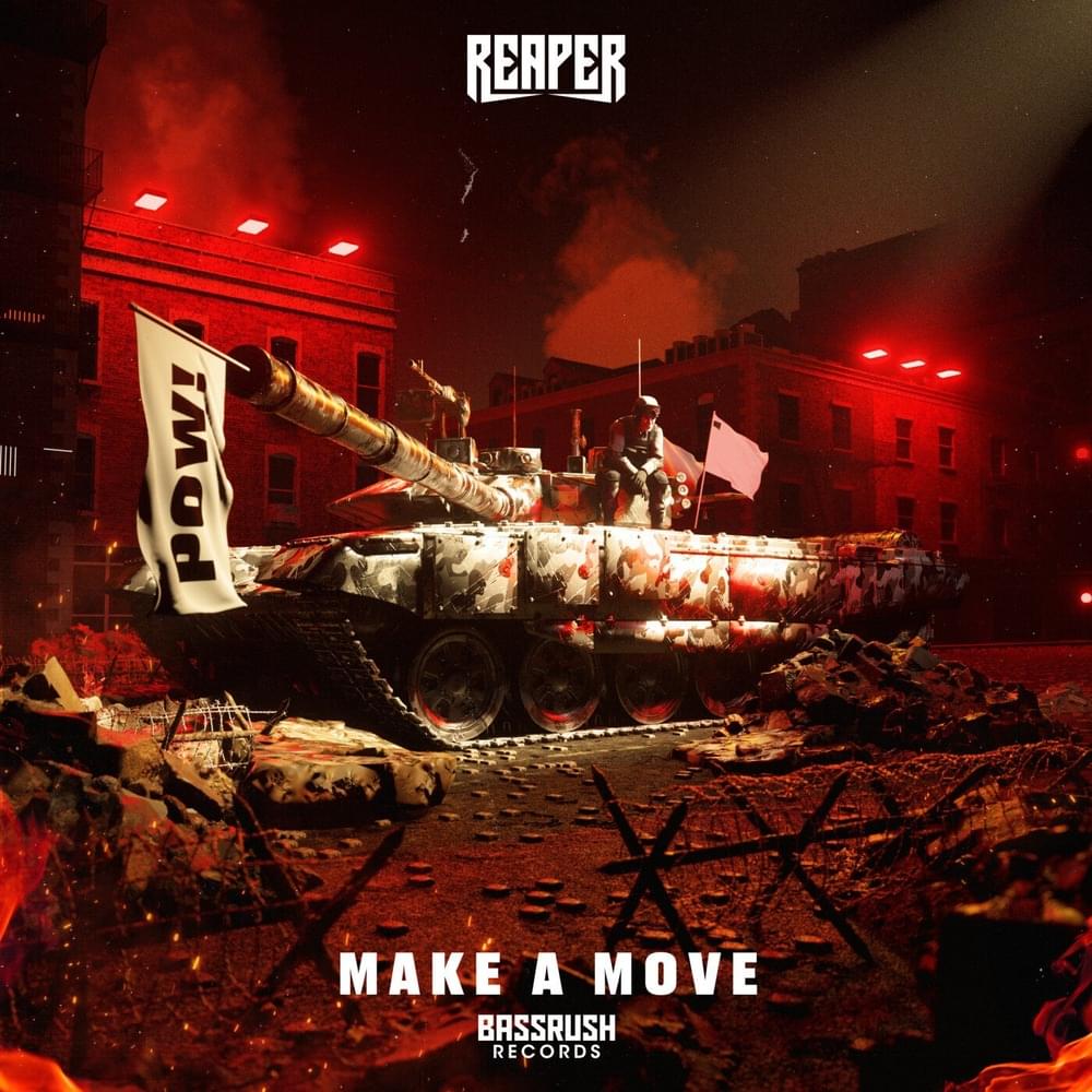 Album cover art for "MAKE A MOVE" by REAPER (EDM)