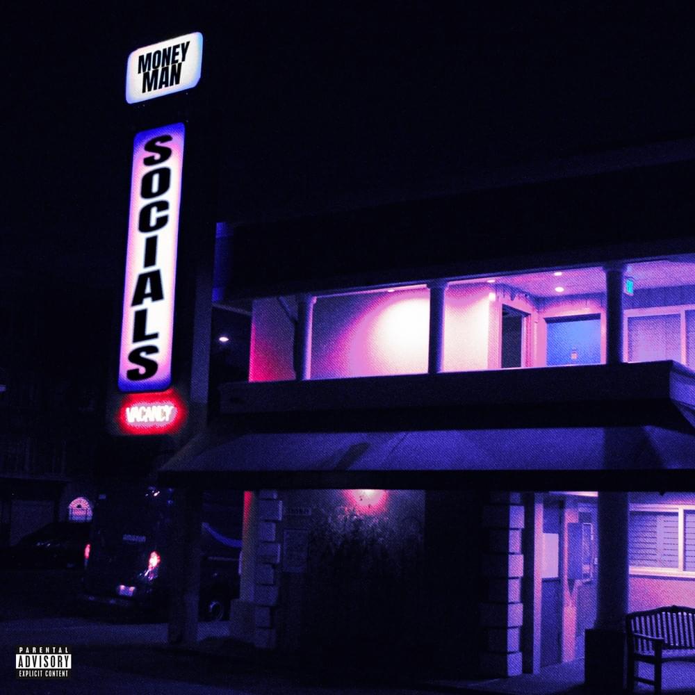 Album cover art for "Socials" by Money Man