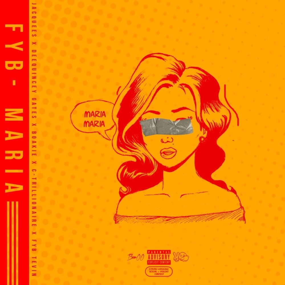 Album cover art for "Maria" by Jacquees & FYB