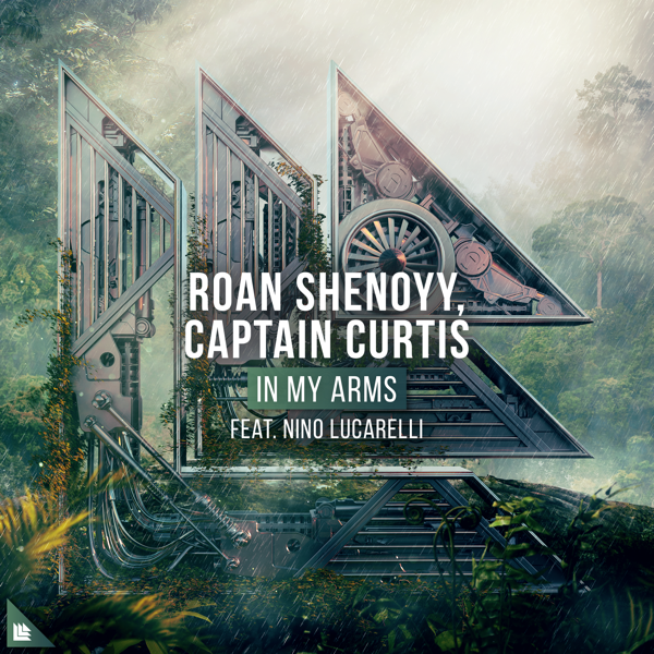 Album cover art for "In My Arms" by Rohan Shenoy & Nino Lucarelli
