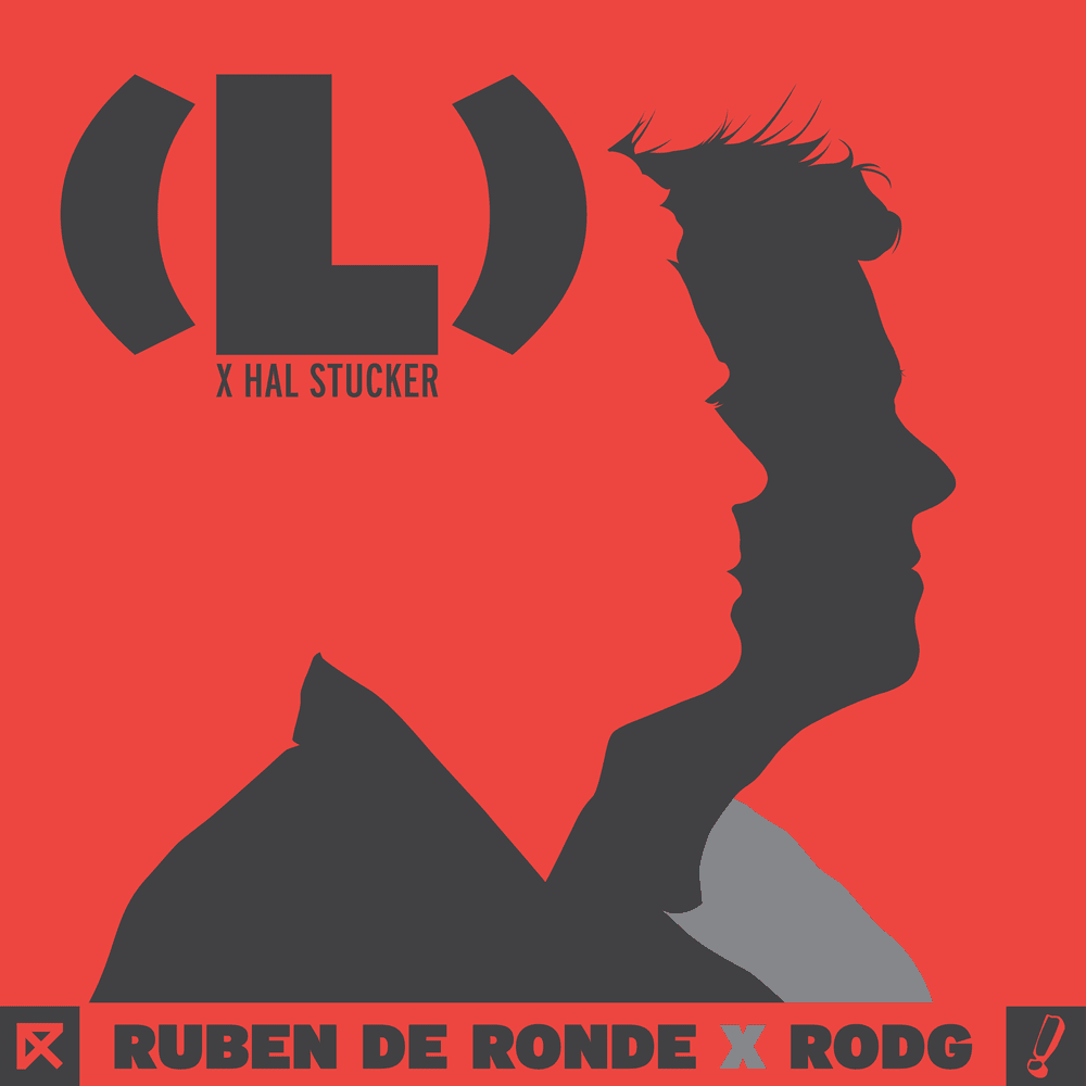 Album cover art for "(L)" by Ruben de Ronde & Hal Stucker