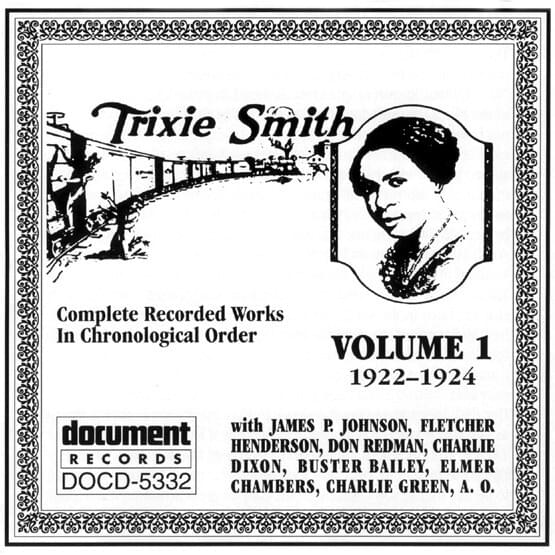 Cover image for Trixie Smith: Complete Recorded Works In Chronological Order Volume 1 (1922-1924)