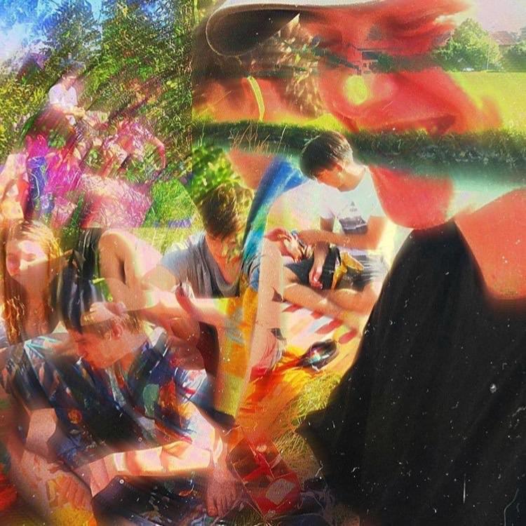 Album cover art for "Dies das" by Brown-Eyes White Boy