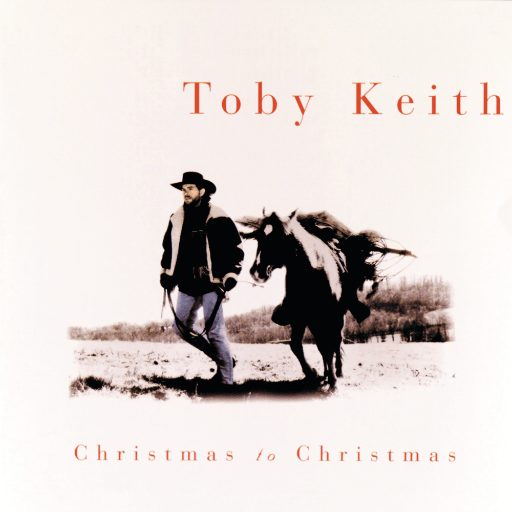 Album cover art for "Santa I’m Right Here" by Toby Keith