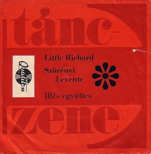 Album cover art for "Little Richard" by Illés együttes