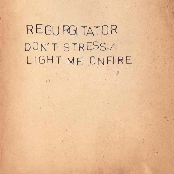 Album cover art for "Light Me on Fire" by Regurgitator