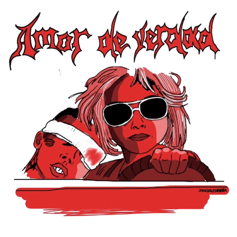 Album cover art for "Amor de Verdad" by Kaydy Cain & DJ Sueño