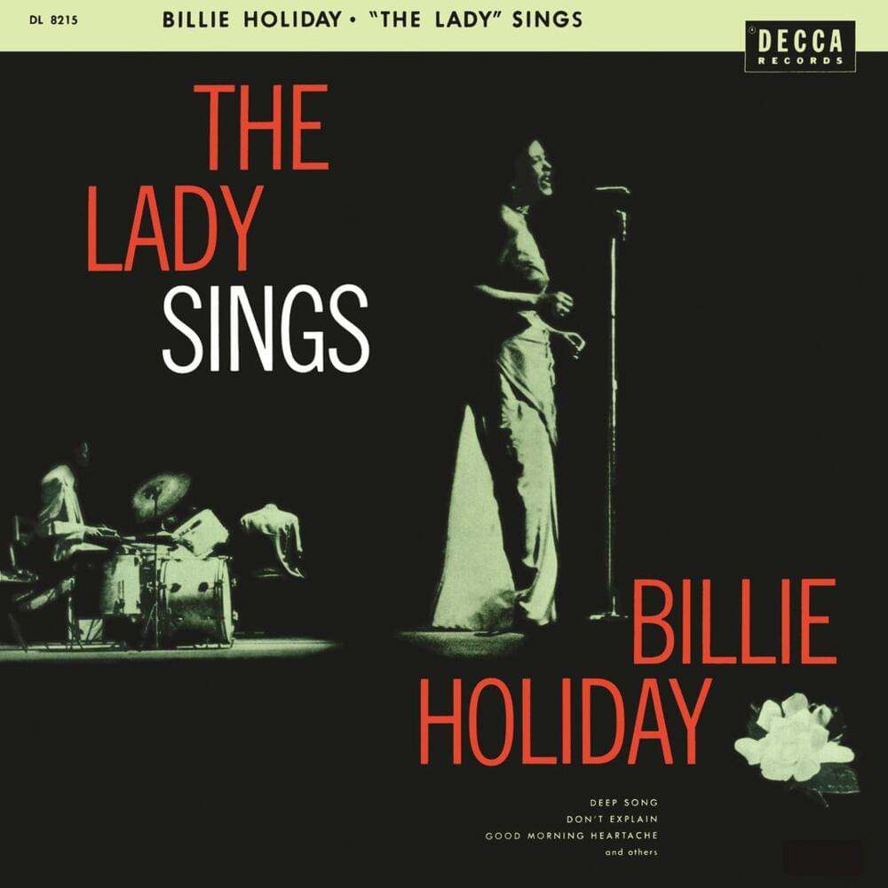 Album cover art for "Deep Song" by Billie Holiday