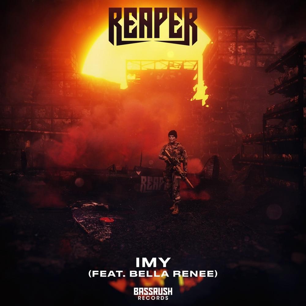 Album cover art for "IMY" by Reaper & Bella Renee