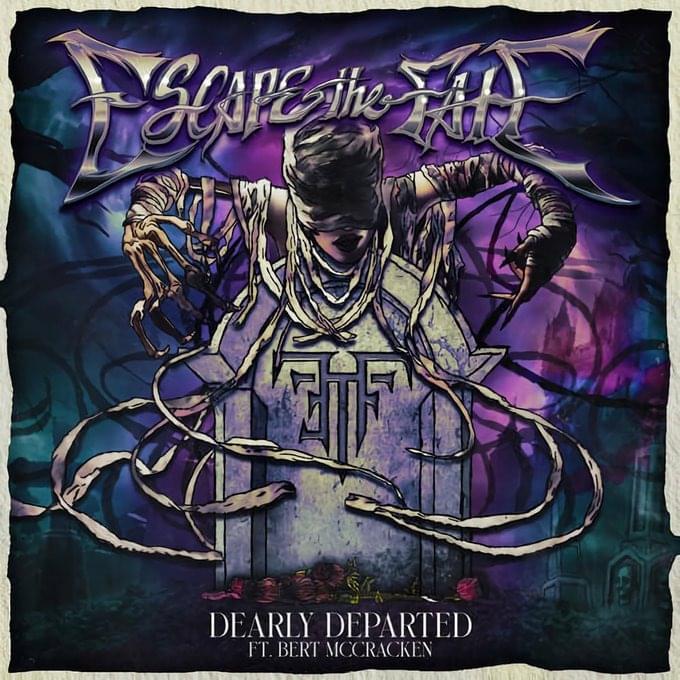 Album cover art for "Dearly Departed" by Escape The Fate & robbietheused