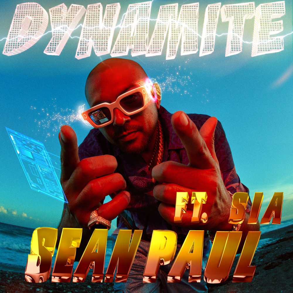 Album cover art for "Dynamite" by Sean Paul & Sia