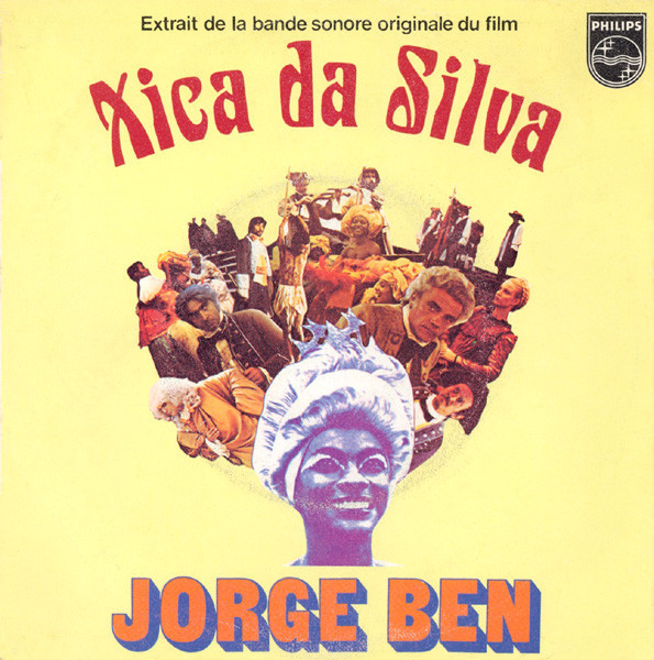Album cover art for "Xica da Silva" by Jorge Ben Jor