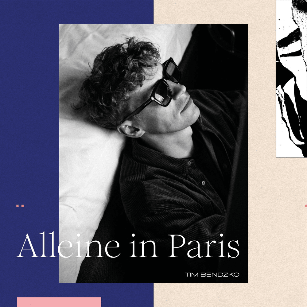 Album cover art for "Alleine in Paris" by Tim Bendzko
