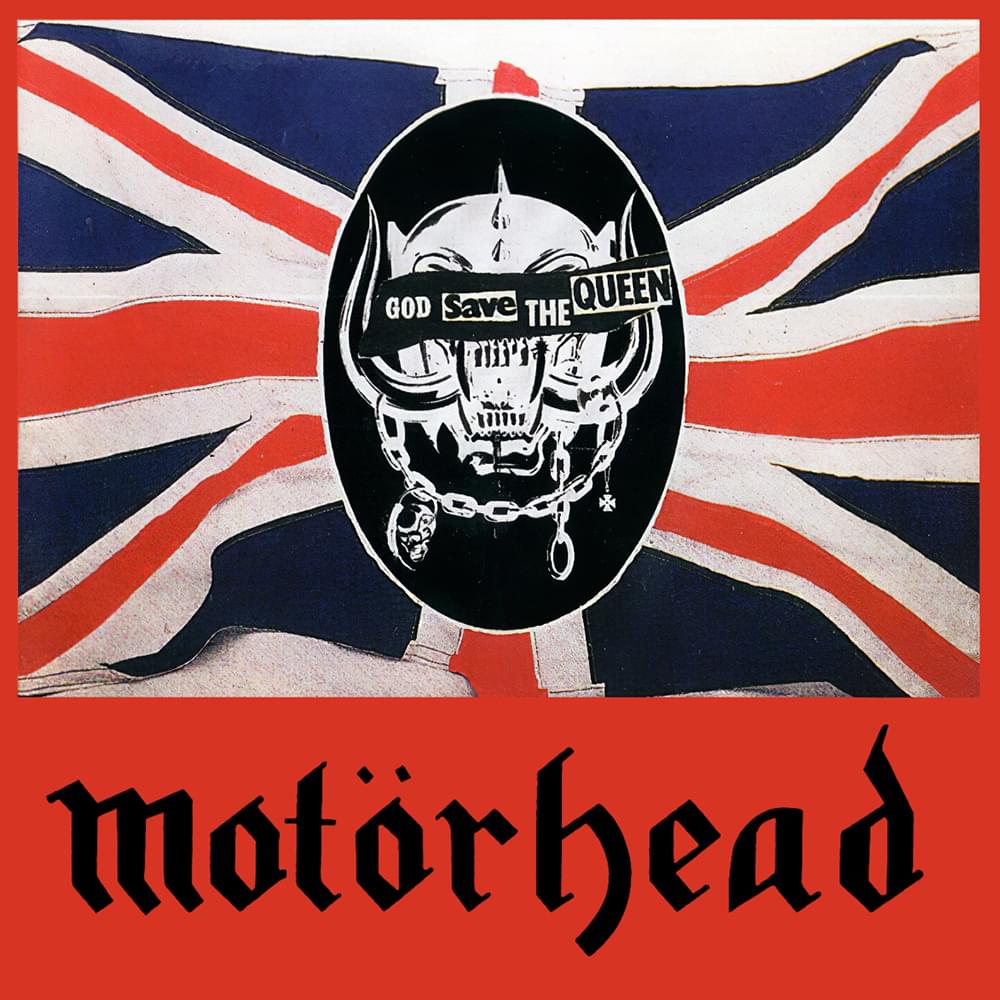 Album cover art for "God Save the Queen" by Motörhead