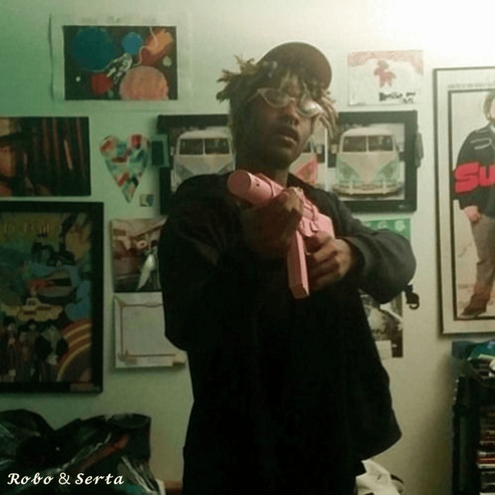 Album cover art for "robo & serta" by Lil Tracy
