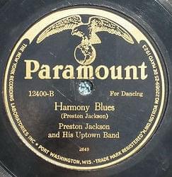 Harmony Blues by Preston Jackson and His Uptown Band