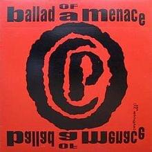 Album cover art for "Ballad of a Menace" by Rockstar Games & MC Ren