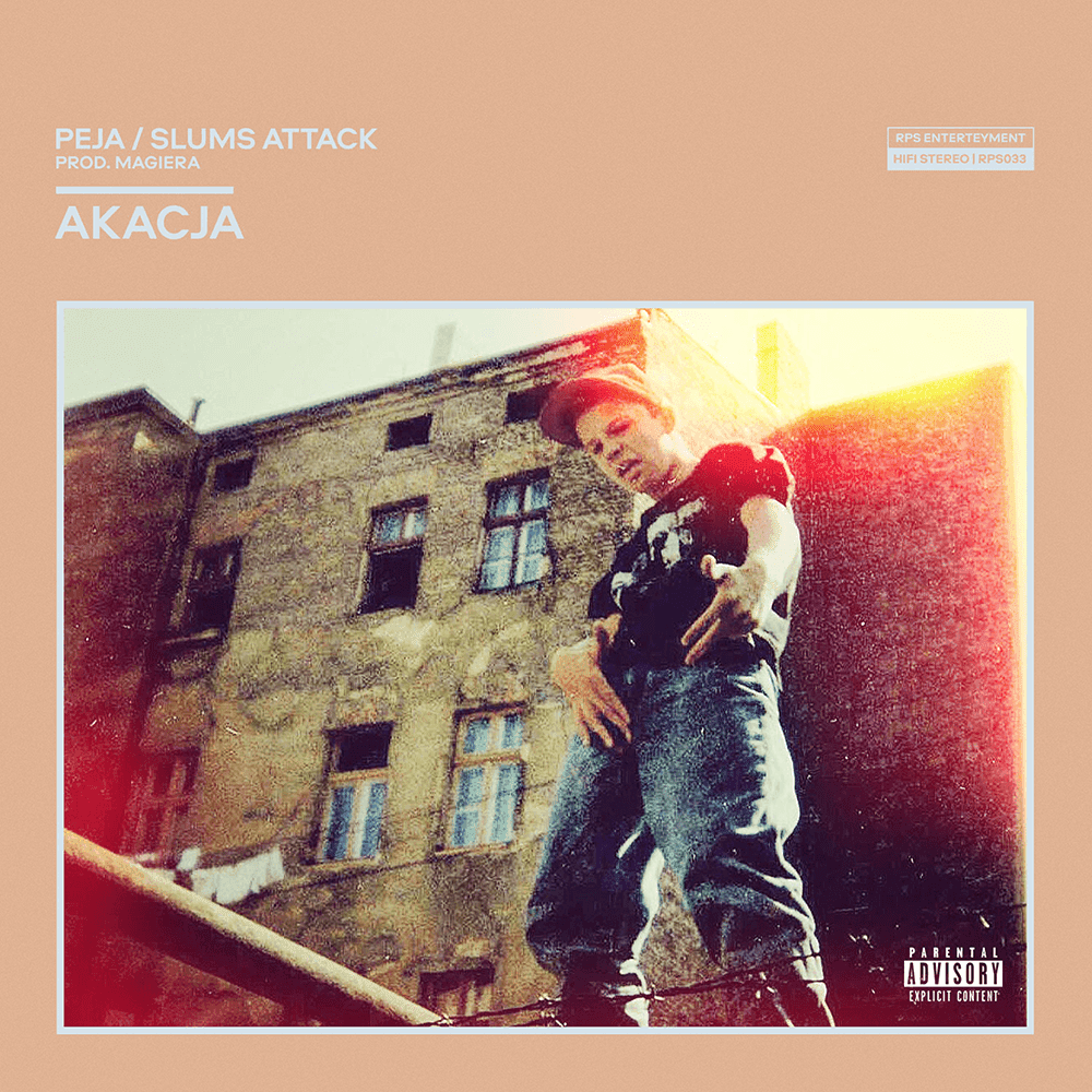 Album cover art for "Akacja" by Peja