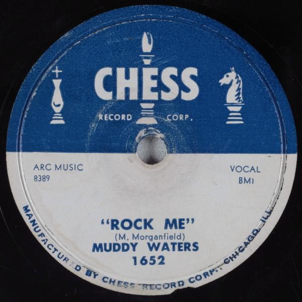 Album cover art for "Rock Me" by Muddy Waters