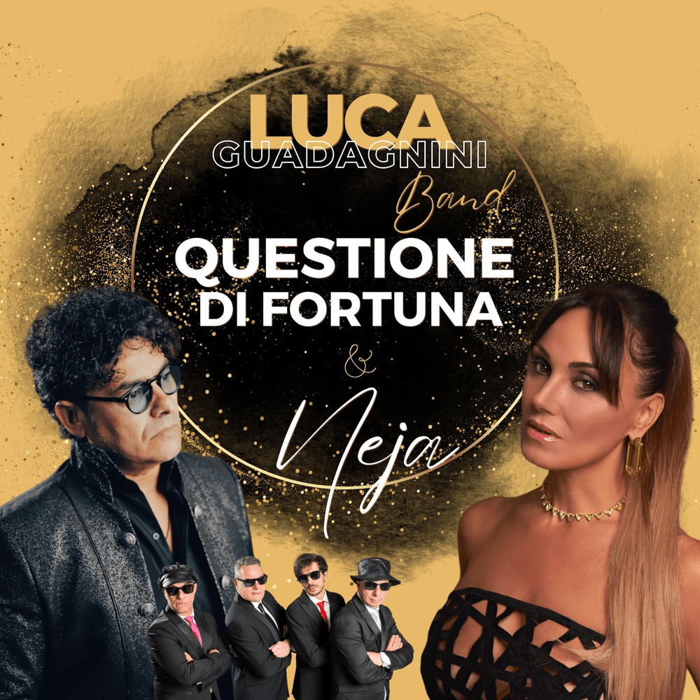 Album cover art for "Questione di Fortuna" by Luca Guadagnini Band & Neja