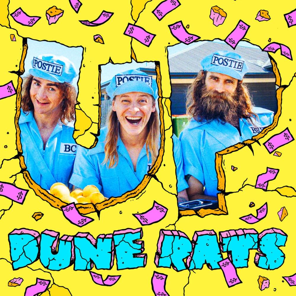 Album cover art for "UP" by Dune Rats