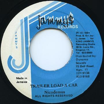 Album cover art for "Trailer Load A Car" by Nicodemus