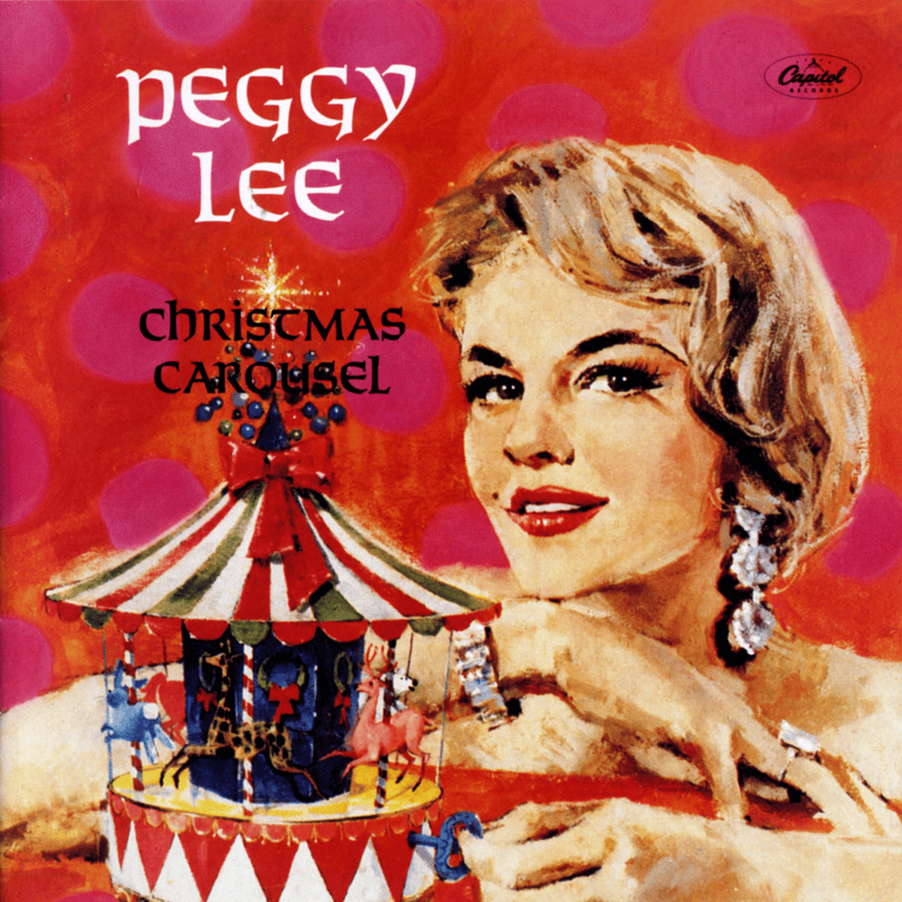 Album cover art for "I Like a Sleighride (Jingle Bells)" by Peggy Lee