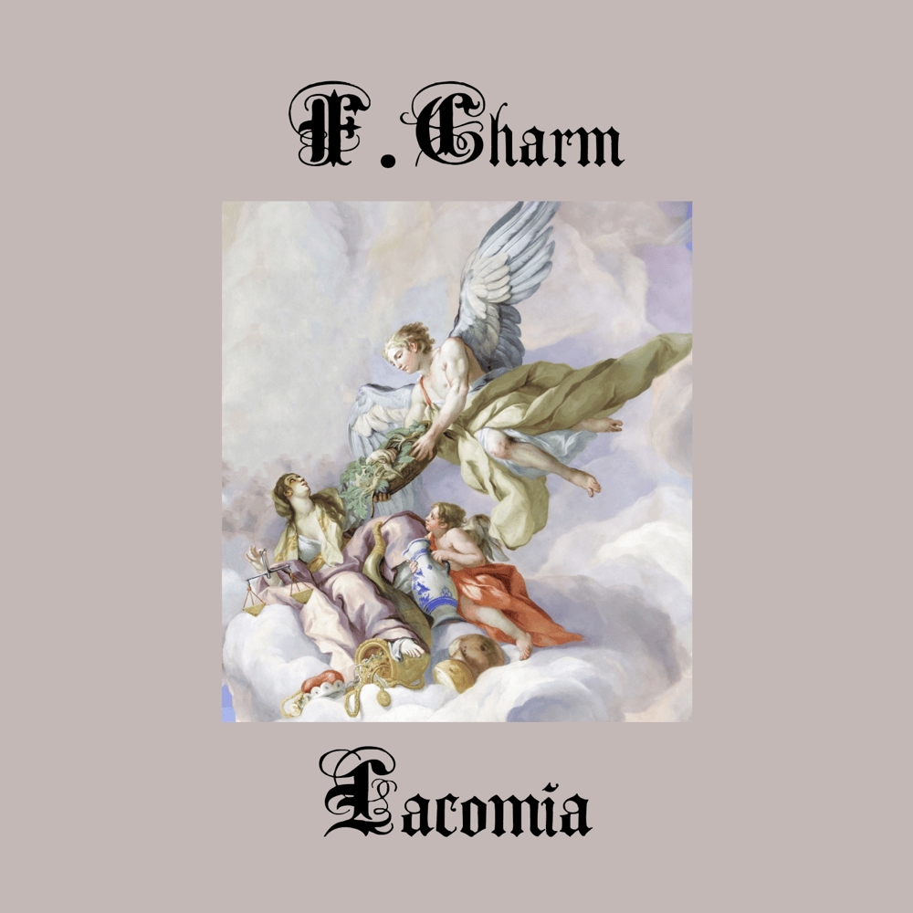 Album cover art for "Lăcomia" by F.Charm