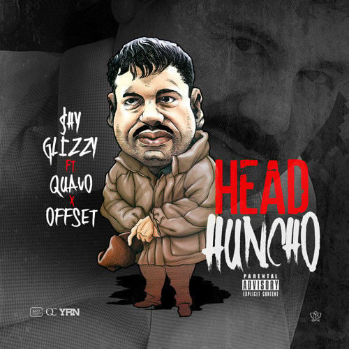 Album cover art for "Head Huncho" by Shy Glizzy & Migos