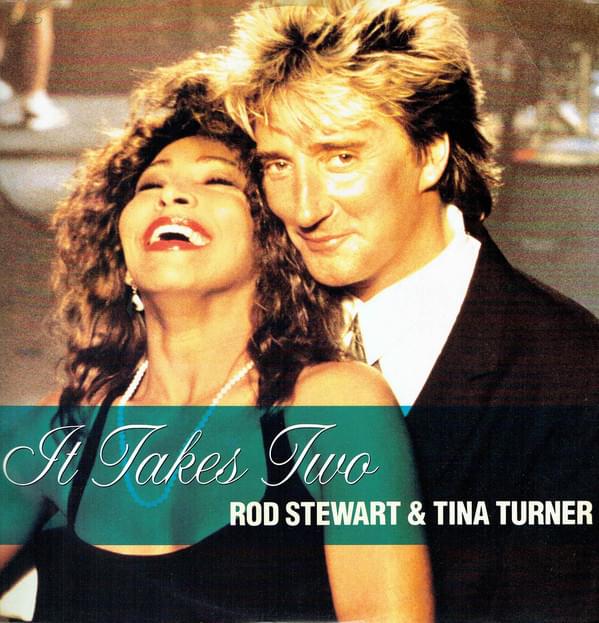 Album cover art for "It Takes Two" by Rod Stewart & Tina Turner