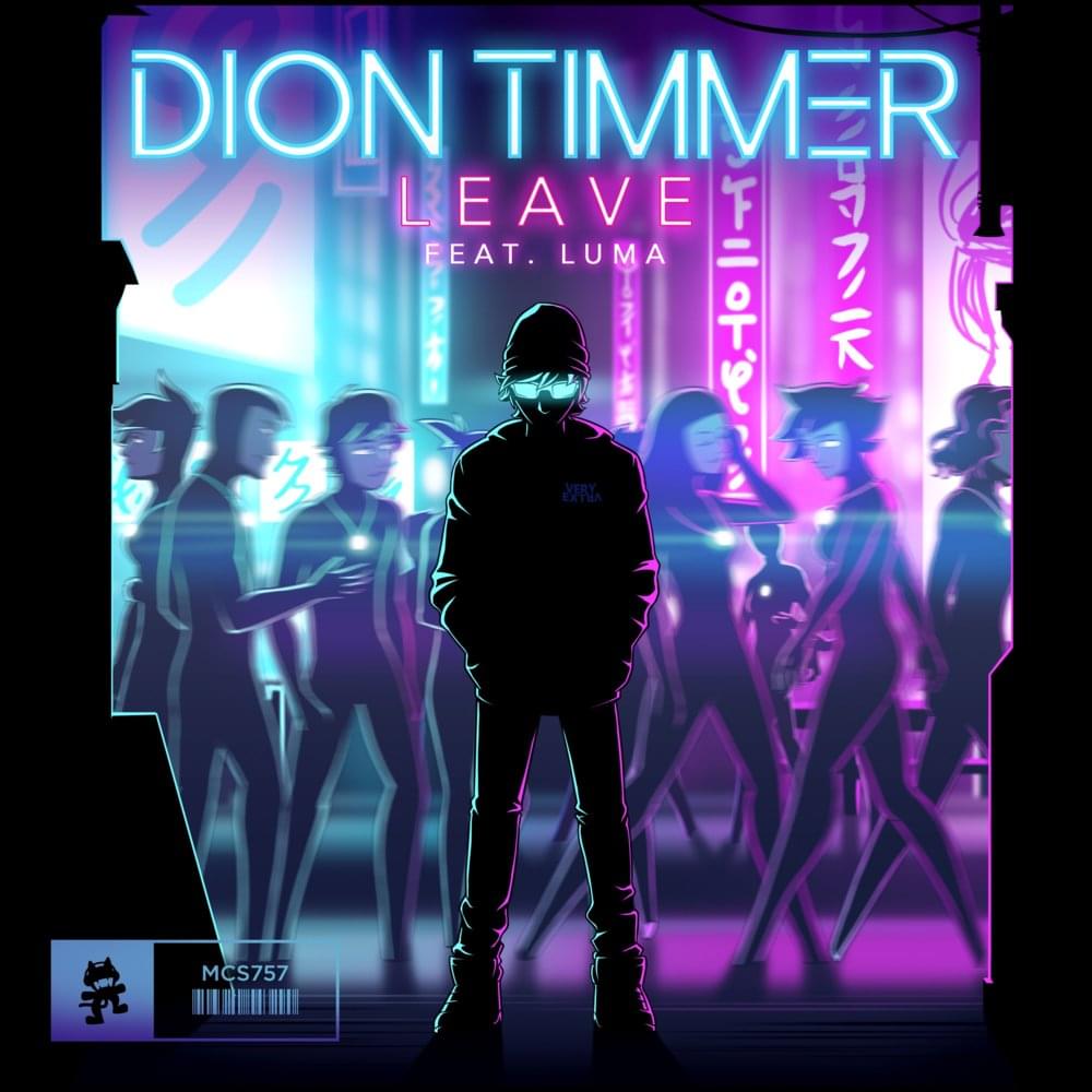 Album cover art for "Leave" by Dion Timmer & Luma