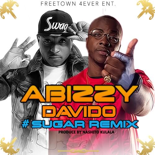 Album cover art for "Sugar (Remix)" by Abizzy & Davido