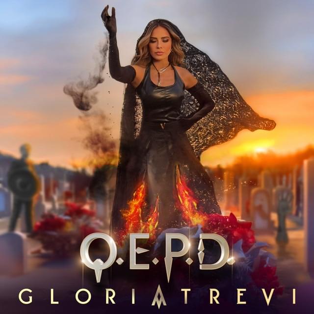 Album cover art for "Q.E.P.D" by Gloria Trevi