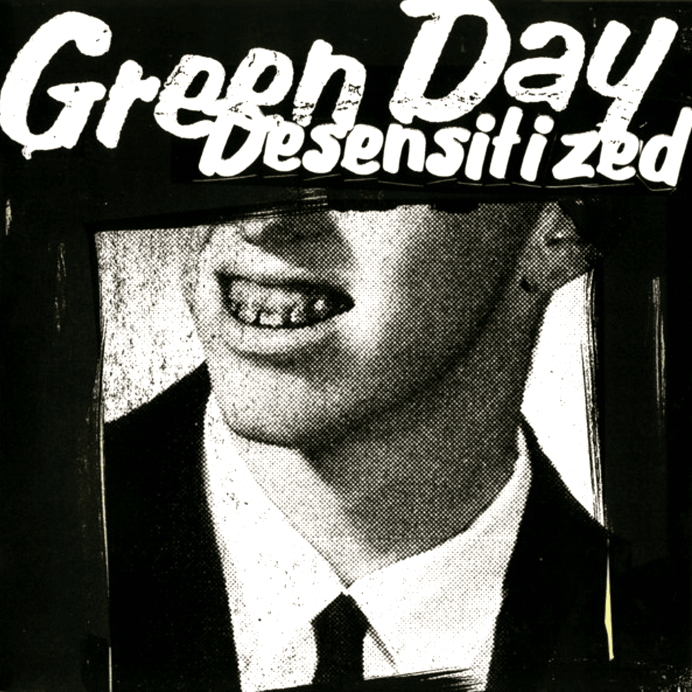 Album cover art for "Desensitized" by Green Day